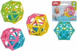 Boule à hochet douce pour les enfants en quatre couleurs