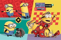 Puzzle TREFL Moi, moche et méchant 4 : Amusement avec les Minions 54 pièces
