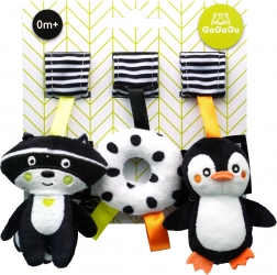 Jouet en peluche suspendu raton laveur GaGaGu