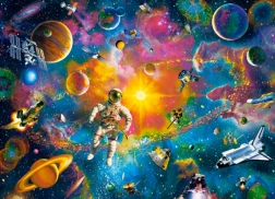 Puzzle 200 pièces Homme dans l’espace