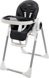 Chaise haute Iris New Baby, noire