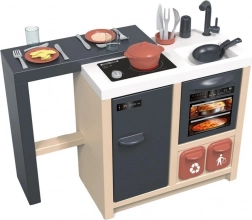 ensemble de cuisine pour enfants avec îlot et jeu à 360°