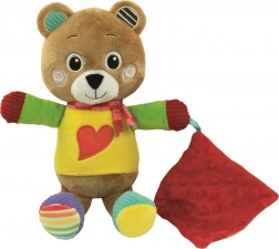 Ourson en peluche Bob pour enfants de Clementoni