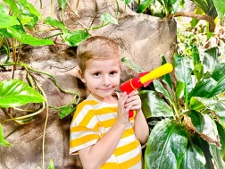 Sporto Pop Racket pistolet en mousse à air