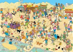 Puzzle Sculptures de sable 1000 pièces de Jan van Haasteren