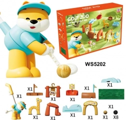 Méga ensemble de golf avec animaux et tapis en mousse pour enfants