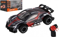 Voiture RC de sport 2,4 GHz 20 cm à piles – Rouge