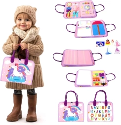 Livre sensoriel d’activités licorne 2Kids Toys