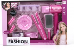 Salon de coiffure pour enfants avec 12 accessoires