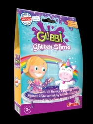 Glibbi slime pailleté pour le bain