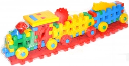 Jeu de construction en plastique – petit train