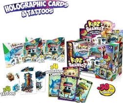 Cartes et tatouages Italian Brainrot – paquet à tirage aléatoire