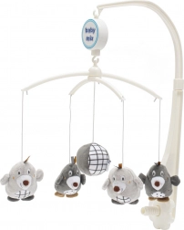 Mobile de lit BABY MIX Petite Taupe gris