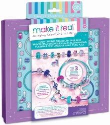 Make It Real kit de fabrication de bracelets Halo Charms True Blue