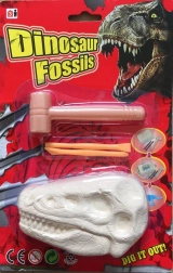 Fossiles de dinosaures Plejo – kit de fouille avec squelette de dinosaure
