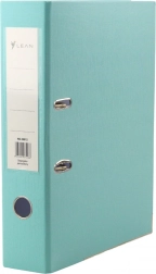 Classeur de bureau A4, 8 cm, levier, turquoise