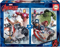 Educa Puzzle Avengers 2x500 pièces