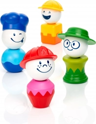SmartMax Moji premières personnes – jeu de construction magnétique 12 pcs