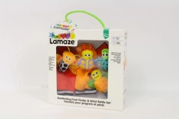 TOMY Lamaze hochets pour mains et pieds (set de chaussettes et bracelet)