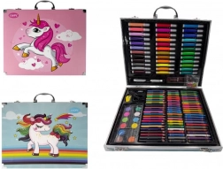 Valise artistique Licorne