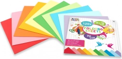 Lot de papiers origami colorés 15 × 15 cm, 120 feuilles, 10 couleurs – Creative Craft Group