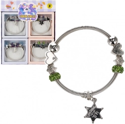 Bracelet en métal avec pendentif – bracelet bijou modulable