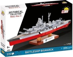 Kit de construction cuirassé BISMARCK 1:700 (590 pièces)