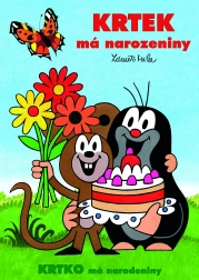 Livre de coloriage A4 La Petite Taupe fête son anniversaire