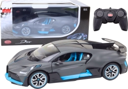 Modèle RC sportif Bugatti Divo avec télécommande et portes ouvrantes 1:14