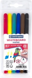 CENTROPEN marqueurs pour tableau blanc – lot de 6