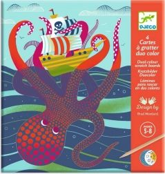 Djeco images à gratter : En mer