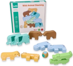Puzzle et jeu avec des animaux