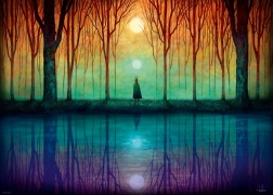 Puzzle 1000 pièces Monde Mystique – Reflet, ANDY KEHOE