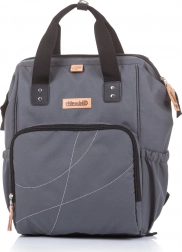 Sac à langer et sac à dos pour poussette Chipolino – Graphite