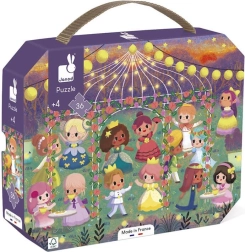 Puzzle en valisette Princesses 36 pièces