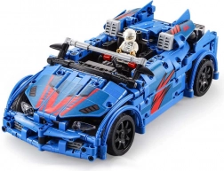 Kit de construction CADA voiture de course télécommandée, 585 pièces avec siège éjectable