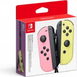 Paire de Joy-Con pastel rose/jaune pour Nintendo Switch
