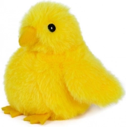 Poussin en peluche 12 cm jaune