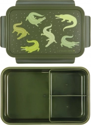 A Little Lovely Company boîte à goûter pour enfants – Crocodile