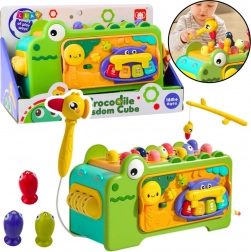 Cube éducatif Crocodile Montessori