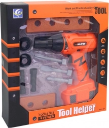 Perceuse électrique pour enfants avec accessoires