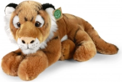 tigre en peluche allongé 36 cm éco-responsable