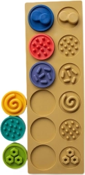 Puzzle sensoriel avec disques XL pour bébés Mom's Care