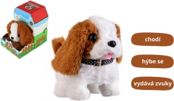 Teddies chien Max – chien en peluche interactif avec sons