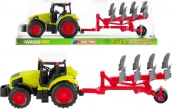 tracteur avec remorque agricole