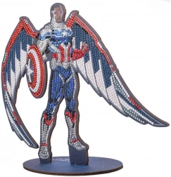 Peinture diamant XL Avengers : Falcon