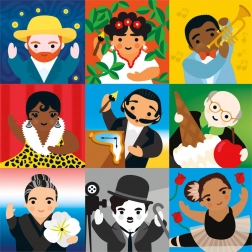 Mudpuppy Puzzle familial Petit Artiste 500 pièces