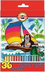 Crayons de couleur hexagonaux fins 36 pcs TAUPE KOH-I-NOOR