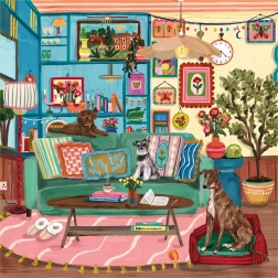 Ravensburger puzzle carré Art & Soul : Paradis du calme 750 pièces