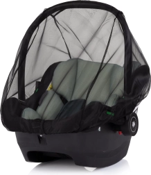 Moustiquaire universelle pour siège auto CHIPO LINO, noire